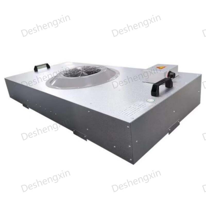 Deshengxin, Indoor Replaceable FFU, Cleanroom Maintenance, Ceiling-Free Replacement, No-Ceiling-Access Design, Full-Chain Production, Quick and Easy Installation, Seamless Integration, Minimized Downtime, Enhanced Operational Efficiency,FFU