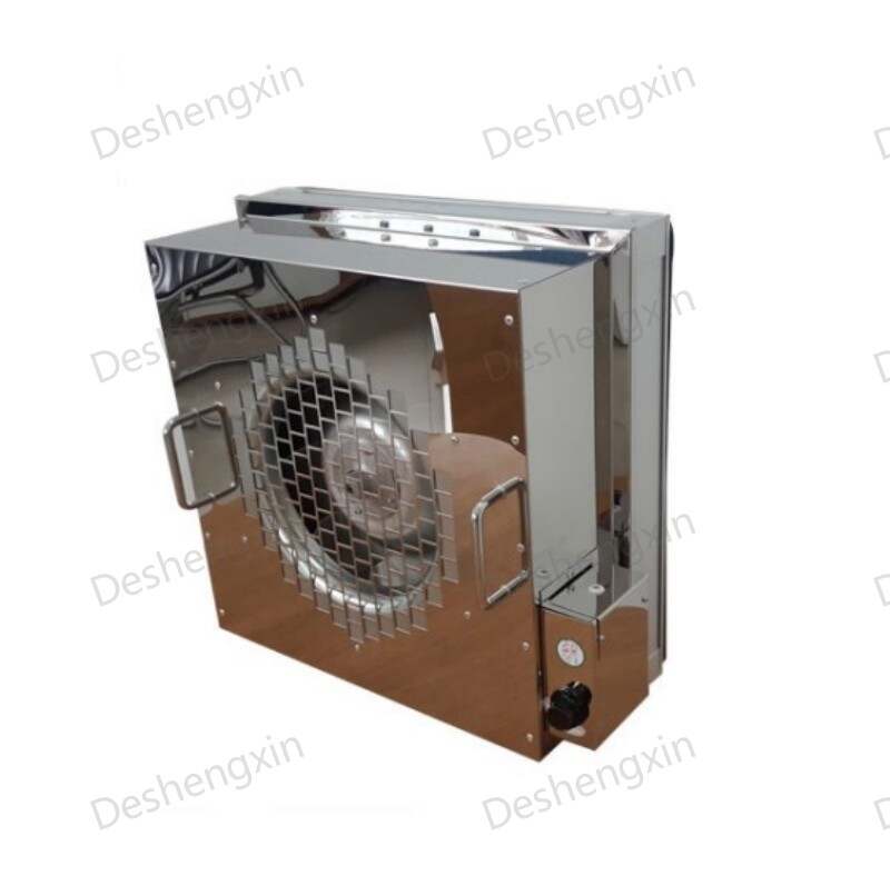 FFU,stainless steel FFU, cleanroom equipment, HEPA filters, air purification, contamination control, pharmaceutical manufacturing, semiconductor production, industrial ventilation, eco-friendly motors, modular air handling