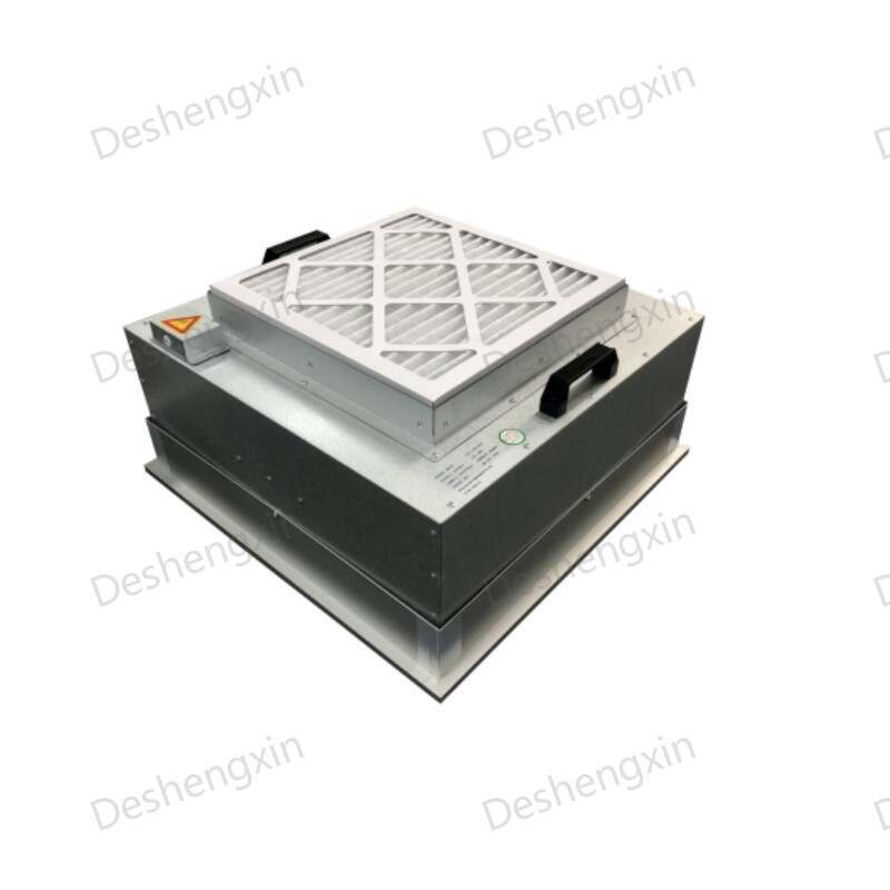 Deshengxin, Flanged FFU, Air Purification System, Cleanroom, High-Efficiency Fan, Advanced Filter Technology, HEPA, ULPA, Modular Design, Customizable, Industrial Air Quality, Semiconductor Fabs, Pharmaceutical Facilities,FFU,fan filter unit