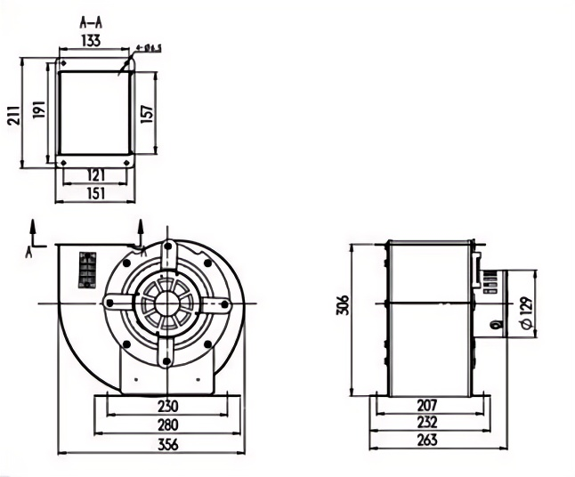 DSX-195-2 Centrifugal Fan, Centrifugal Fan,high-efficiency air movement, industrial air circulation, commercial ventilation, heavy-duty applications, adjustable airflow, energy-saving design, low vibration, quiet operation, durable construction, long lifespan, wide operating range, customizable options, HVAC integration, environmental control, temperature regulation