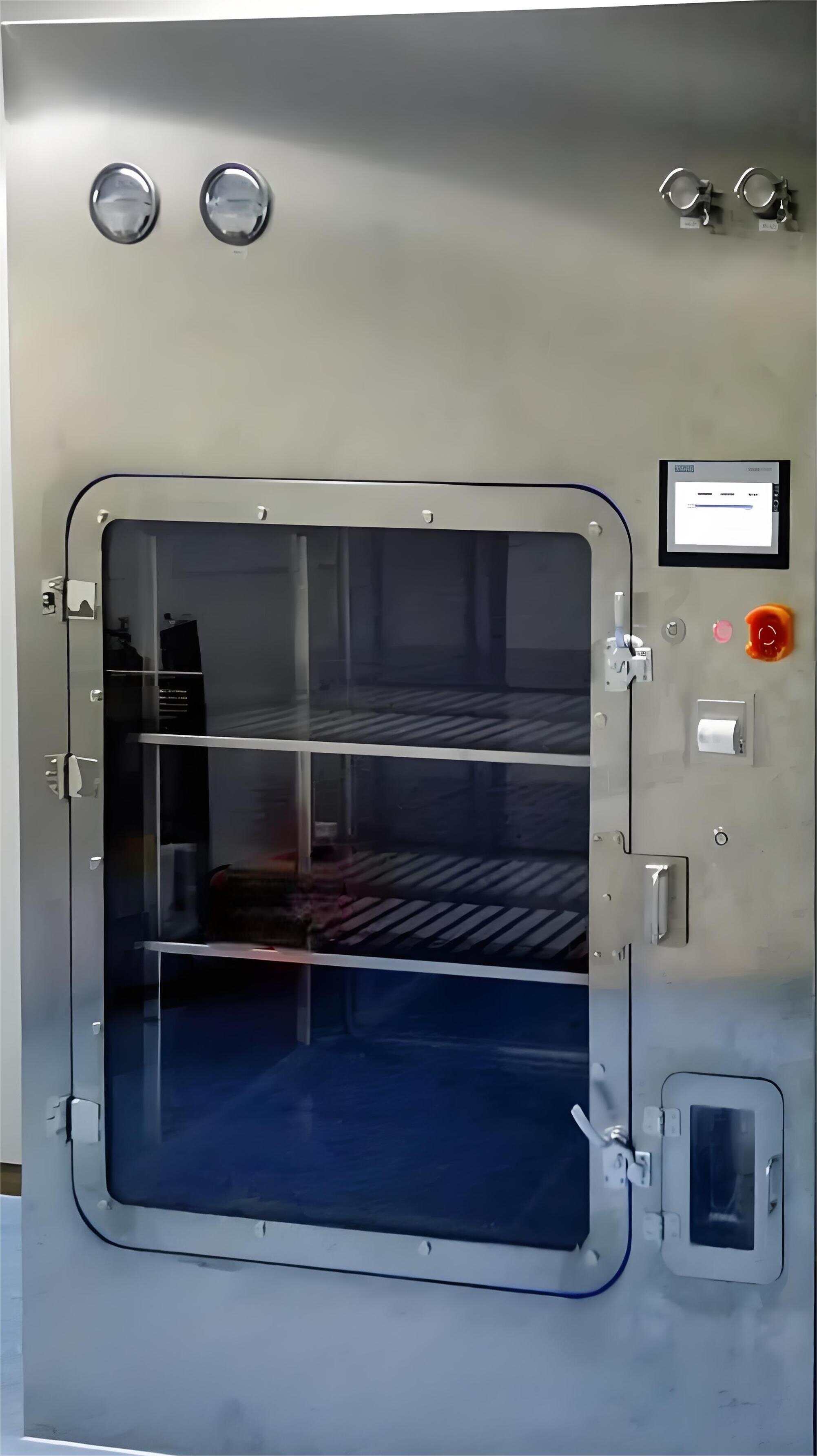 VHP Pass-Through Box, Deshengxin, vaporized hydrogen peroxide, sterilization, pharmaceutical, biotechnology, healthcare, high-level disinfection, material compatibility, environmental friendliness, automation, flexible configuration, intuitive control system, robust construction, safety features