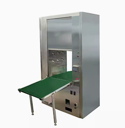 Automatic induction lift door pass through box