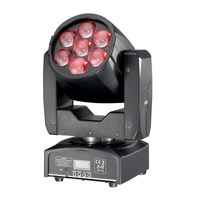 7*15W RGBW 4IN1 LED Moving Head Zoom Light