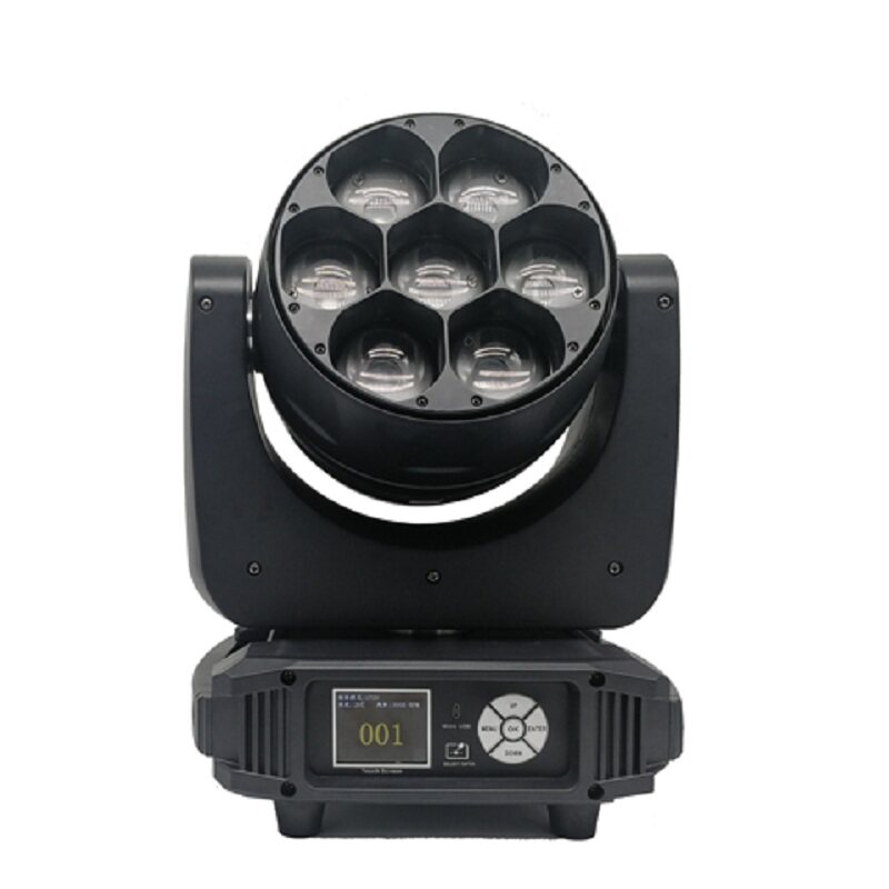 7X40W Wash+Zoom Moving Head Light