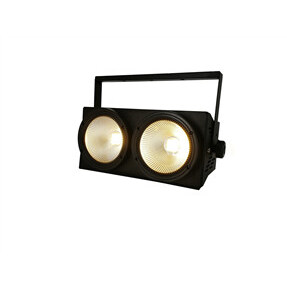 2 PCS 100W COB LED Two eyes audience lamp with with cool white and warm white