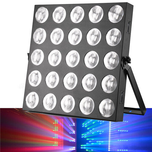 High Brightness 25pcs 10w RGBW 4in1 5x5 LED DMX Matrix Panel Light