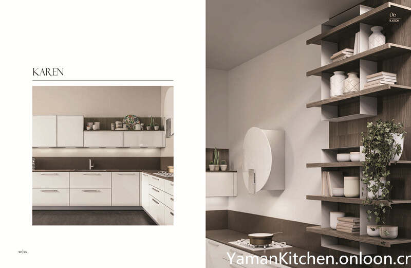 Yaman helpful customized kitchen supplier with matt finish lacquer door