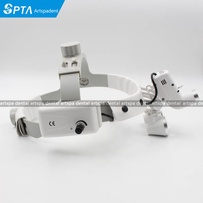 2.5X 3.5X Headband Loupe Dental Surgical Loupes with LED Medical Lights