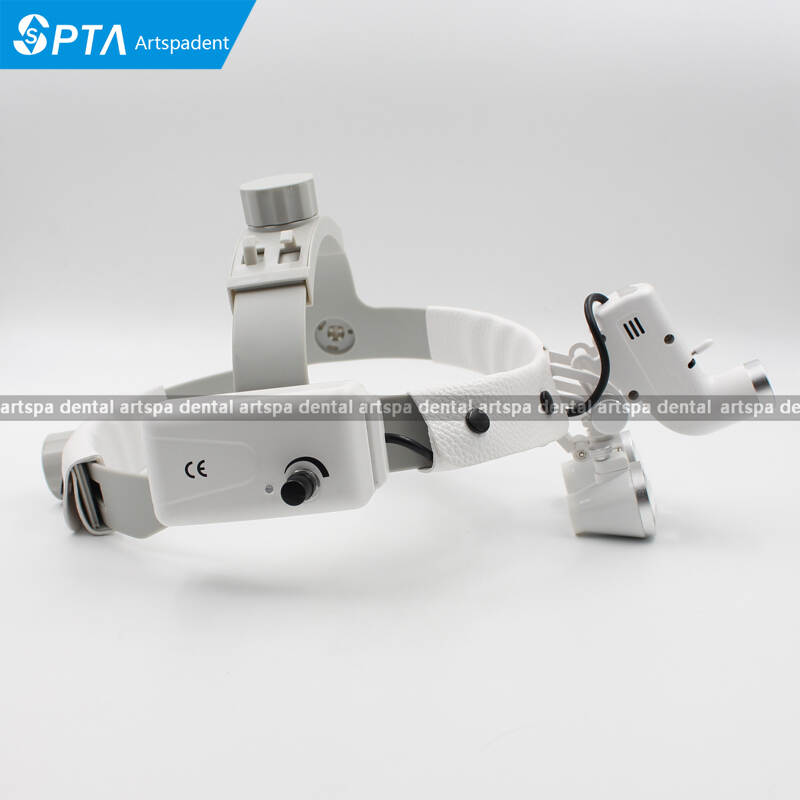 2.5X 3.5X Headband Loupe Dental Surgical Loupes with LED Medical Lights