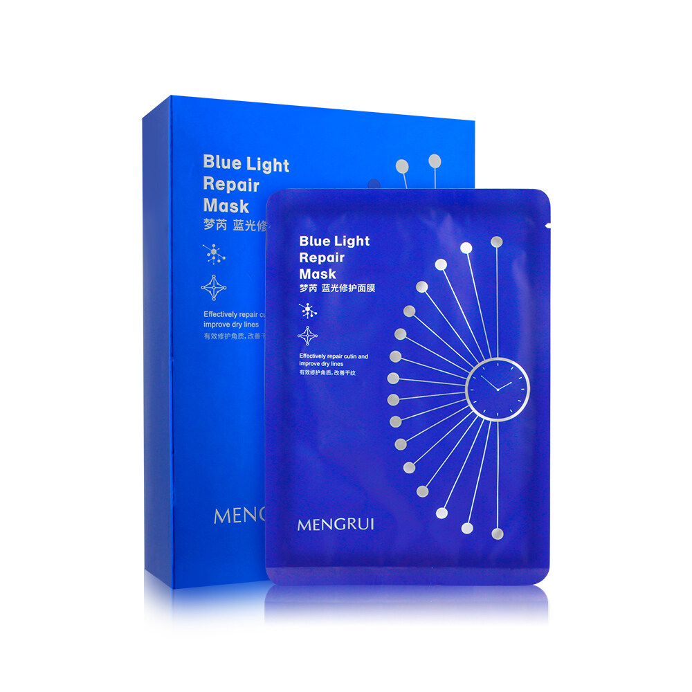 Anti blue light moisturizing hydrating smooth oil-control sheet face mask