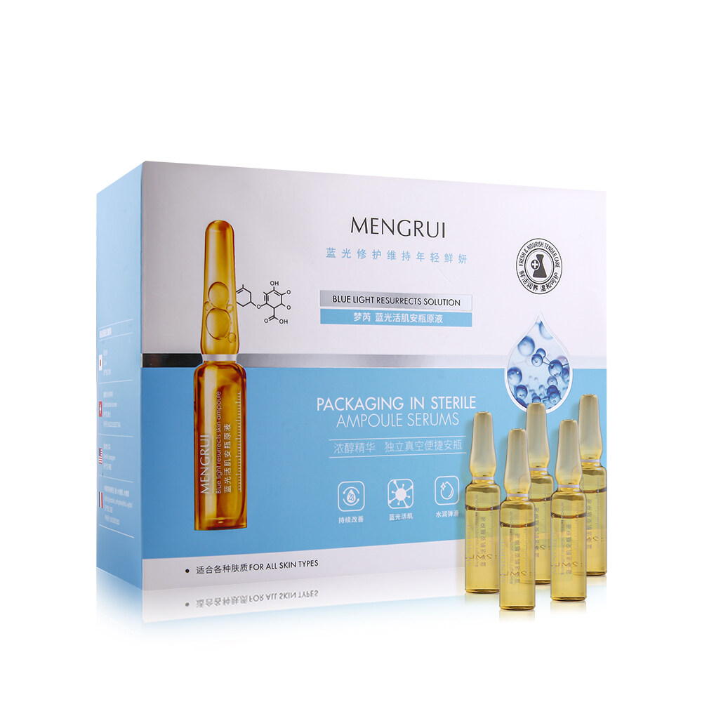 Your private label skin care manufacturer premium moisturizing whitening face solution Ampoule anti aging serum