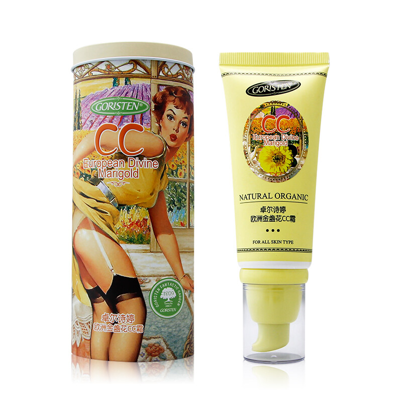 2019 New Wholesale Cheap Price Guangzhou Factory Hydrating Soothing European Divine Marigold CC Cream