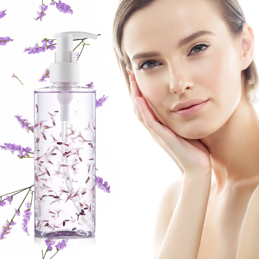 Toner silky silky fresh feeling lavender firming skin water oil balance reinforce skin barrier petal water