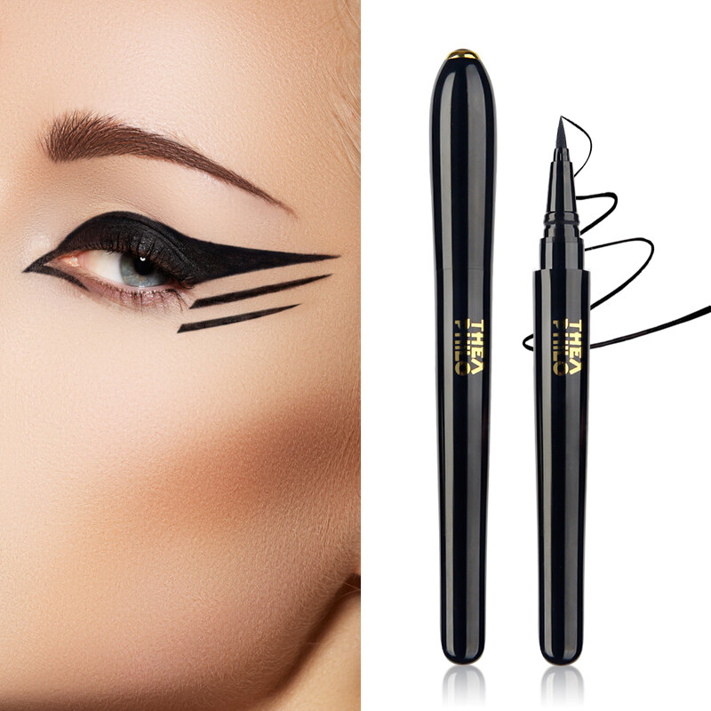 South Korea Import THEAPHILO Black Long-lasting Dry Fast Eyeliner + Cleansing Remover Set