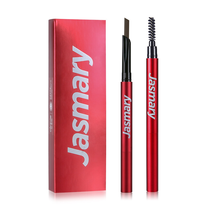 2019 New Product Red Series Waterproof Long Lasting Brilliant Red Hexagonal Rhombic Eyebrow Pencil