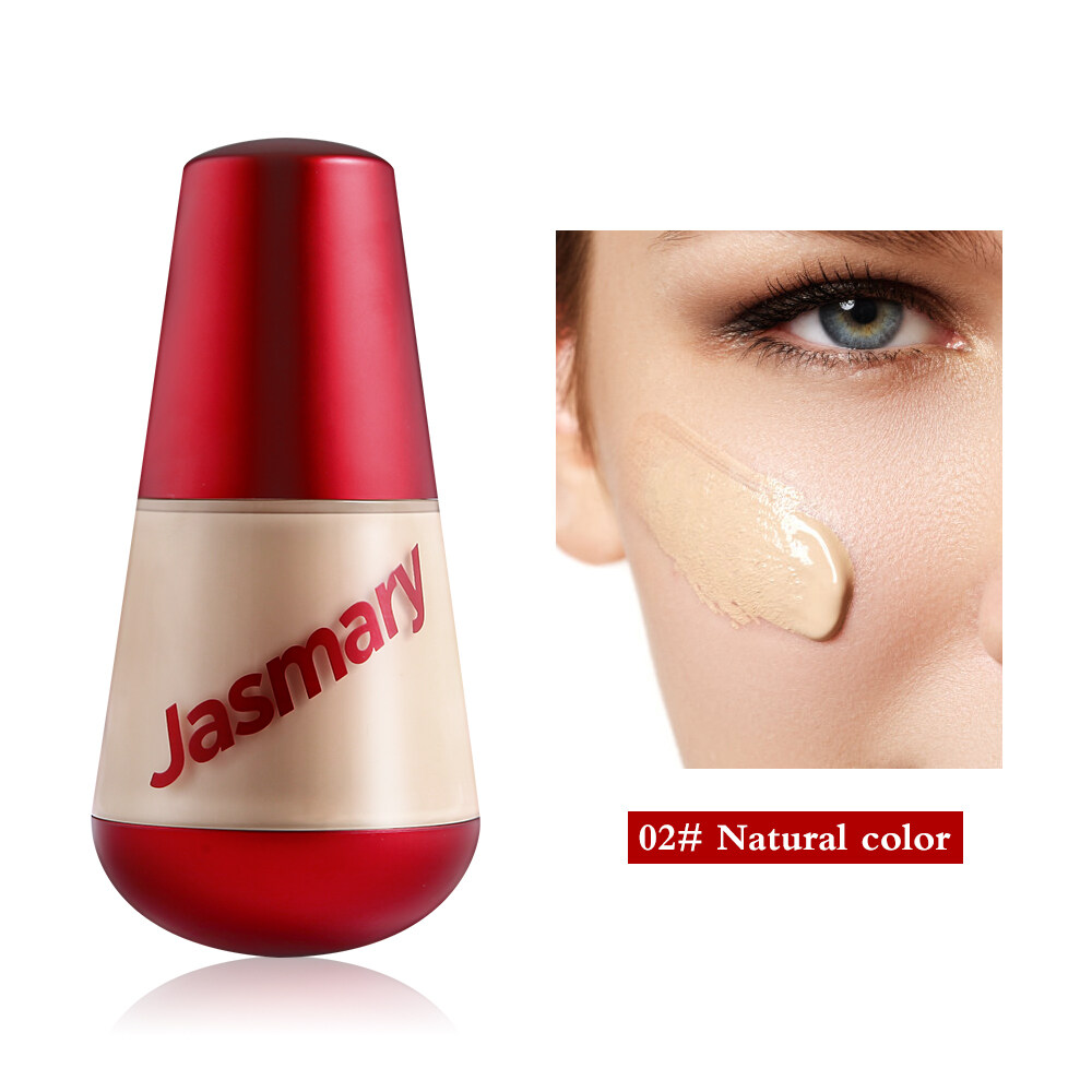 JASMARY New Shine Red Liquid Foundation Waterproof Moisturizing Improve Skin Tumbler Liquid Foundation