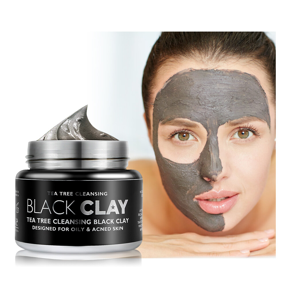 Private Label Custom Cleans Pores Green Tea Mud Face Mask Mineral Mud Mask