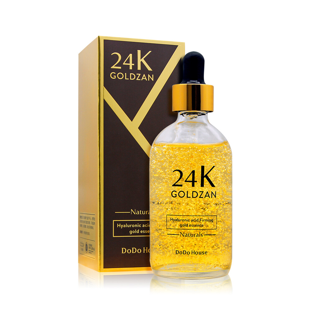 Factory outlets 24k gold serum private label hyaluronic acid tender anti-aging moisture essence for skin care