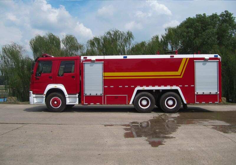 rapid response fire truck