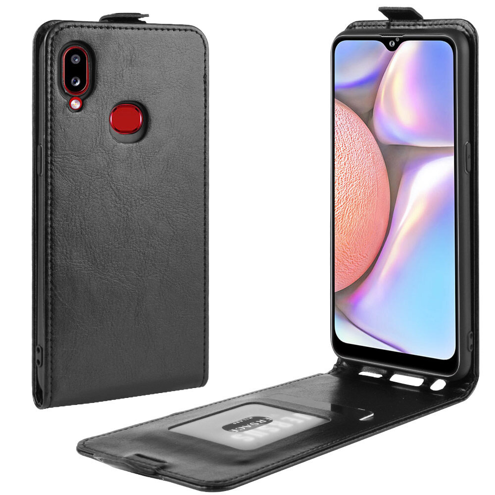 Para Samsung A10S Fundas traseras Funda de cuero con tapa para teléfono Funda móvil para Galaxy A10S Fundas de cuero