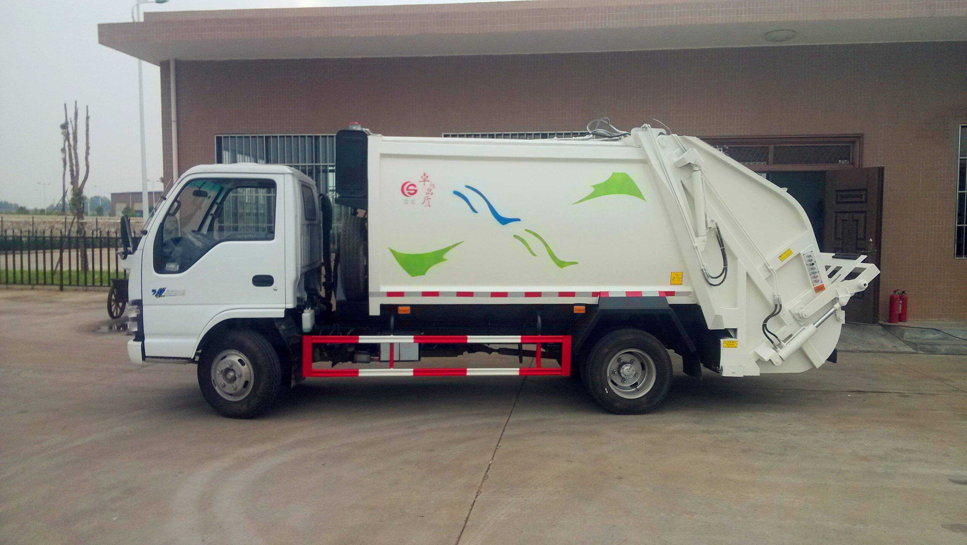 china garbage truck with compactor ,compactor garbage truck factories