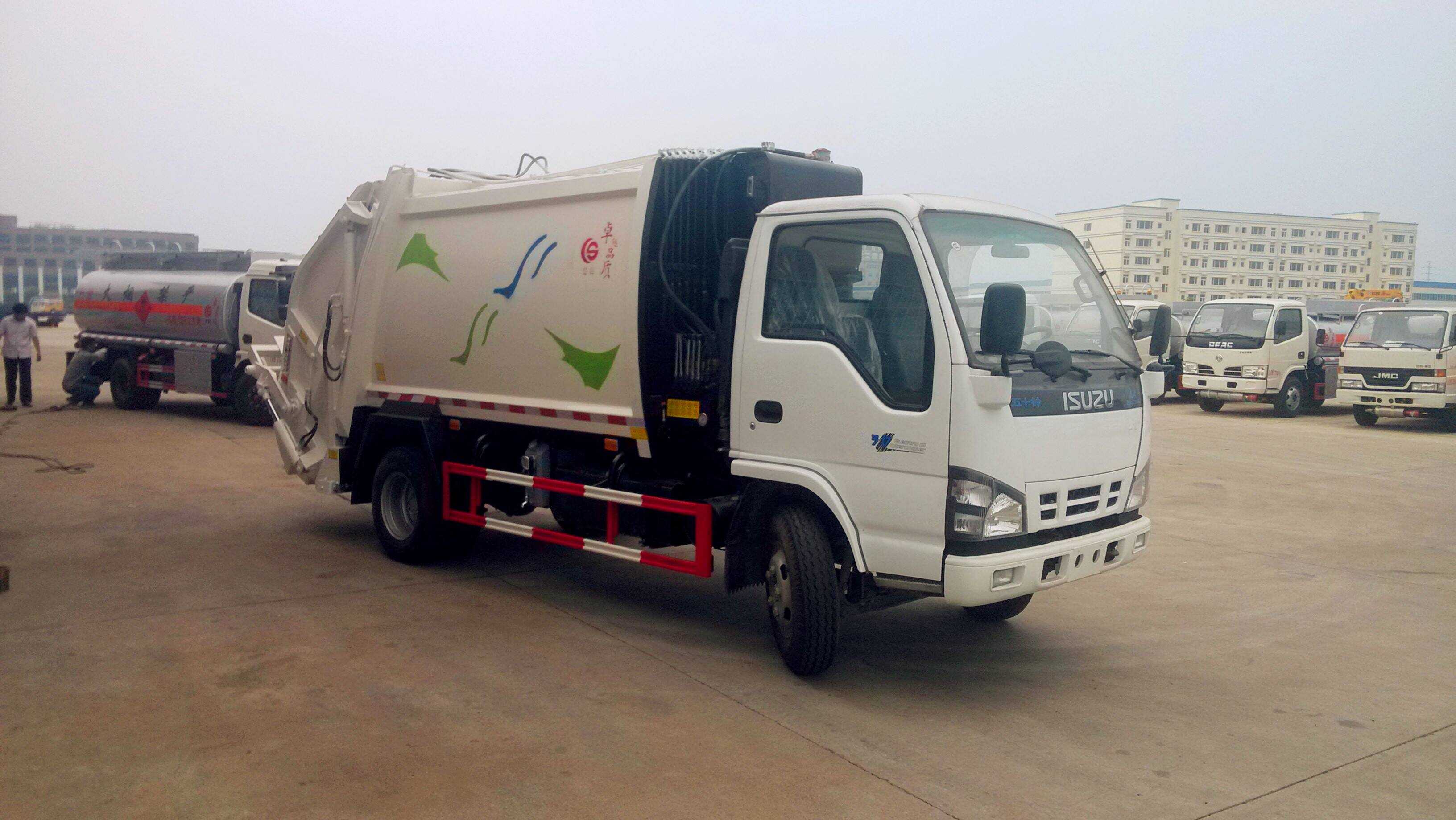 china garbage truck with compactor ,compactor garbage truck factories