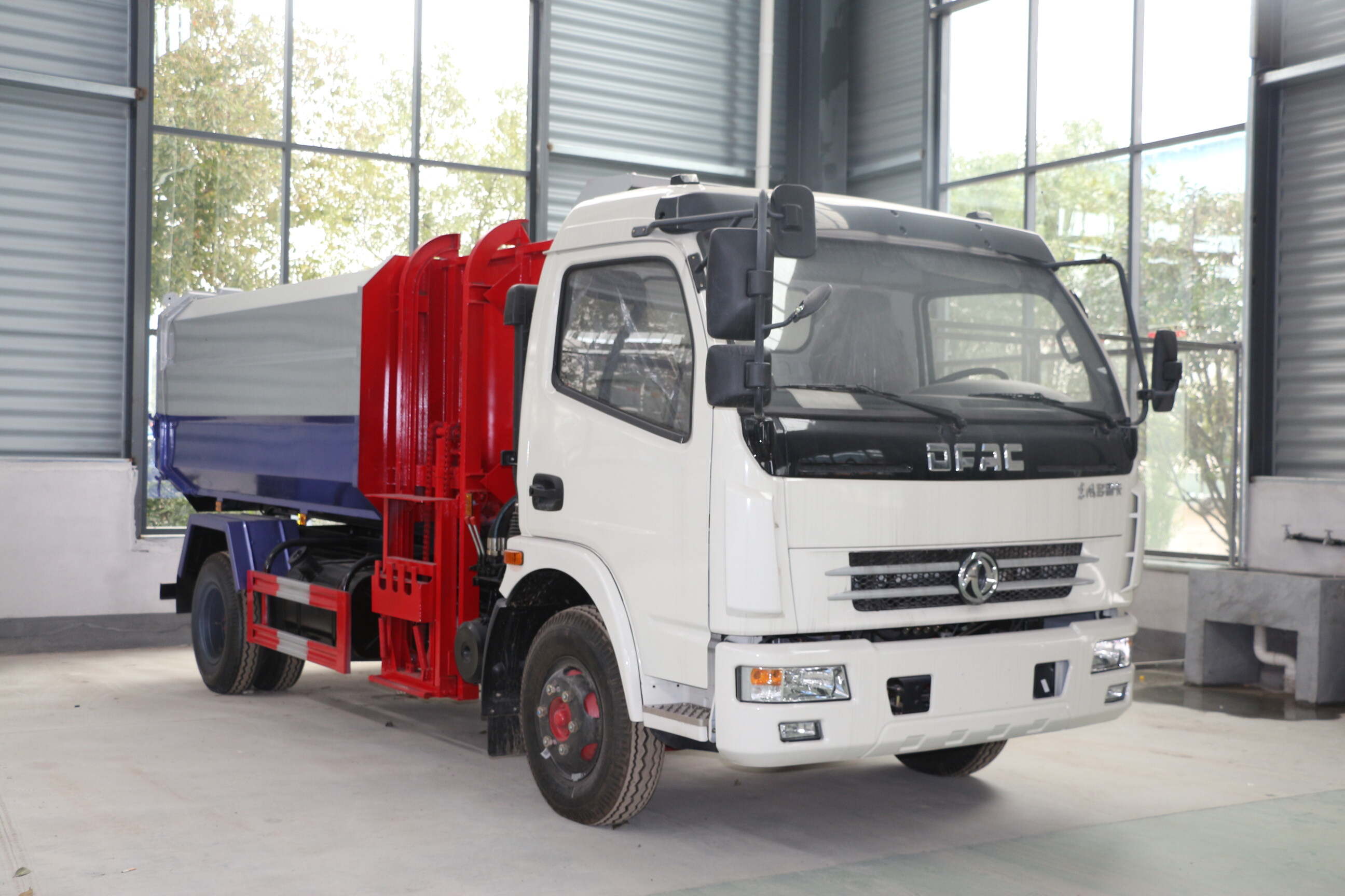 diecast side load garbage truck ,garbage truck compacting side loader