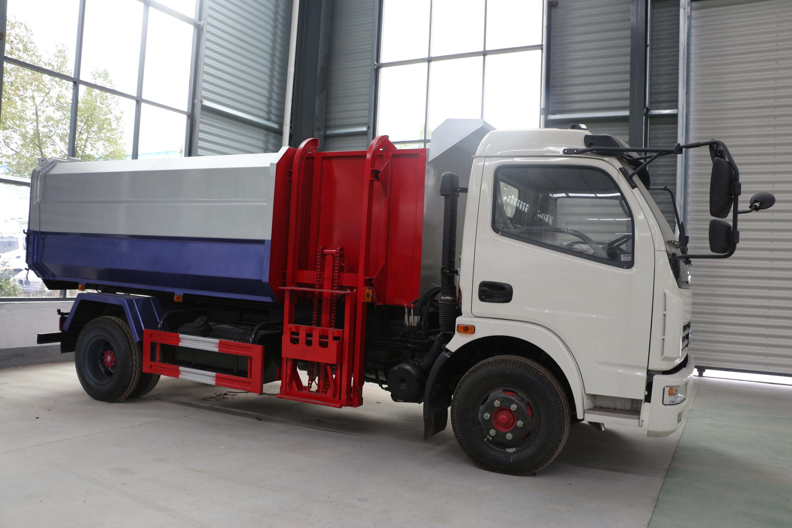 diecast side load garbage truck ,garbage truck compacting side loader