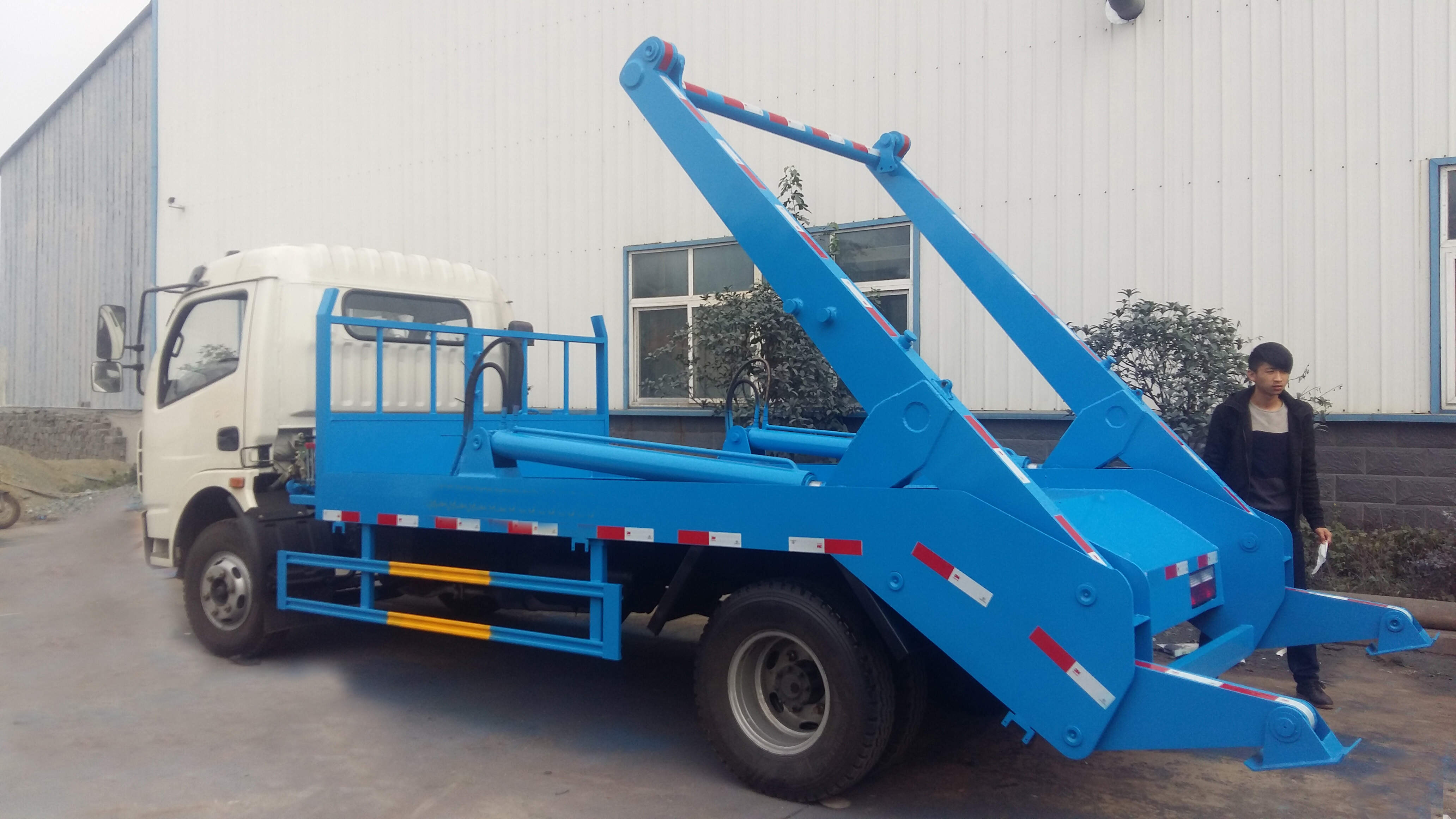 side lift garbage truck, side load garbage truck manufacturers