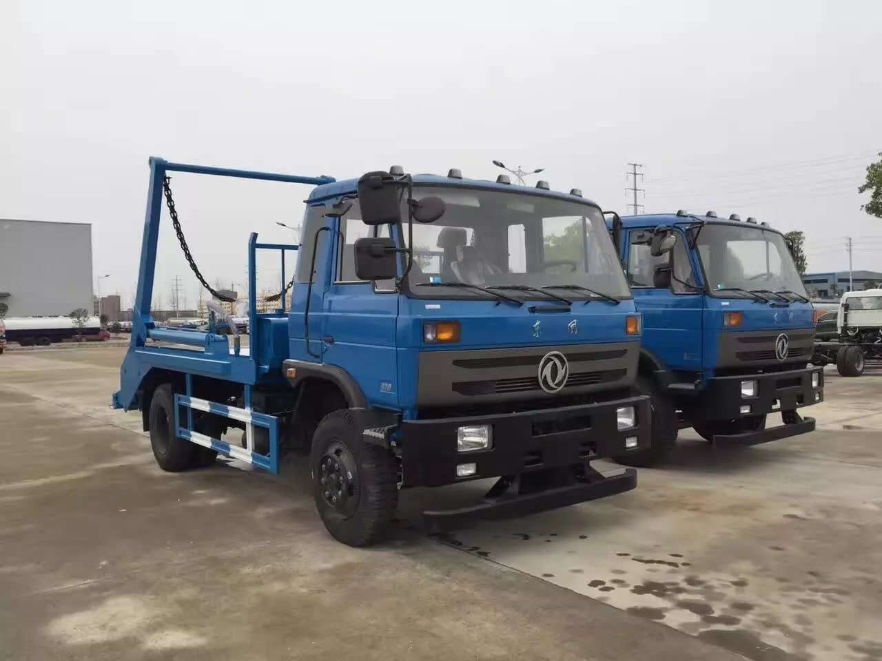 Dongfeng 6T or 8m³ autonomous garbage truck