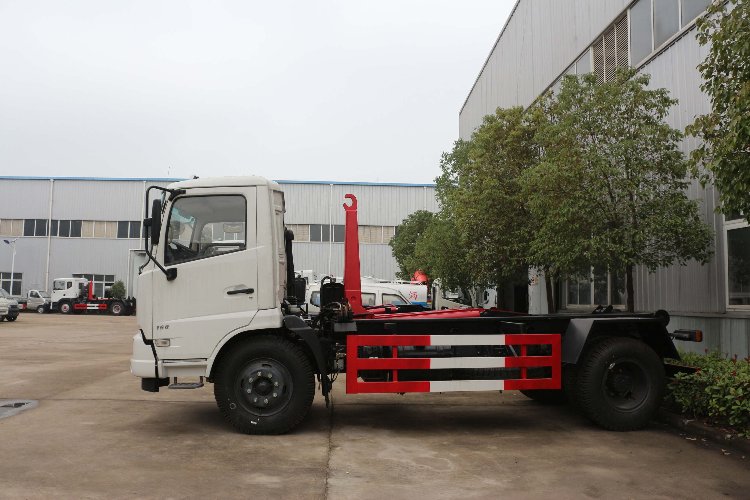 front lift garbage truck for sale, electric powered garbage truck