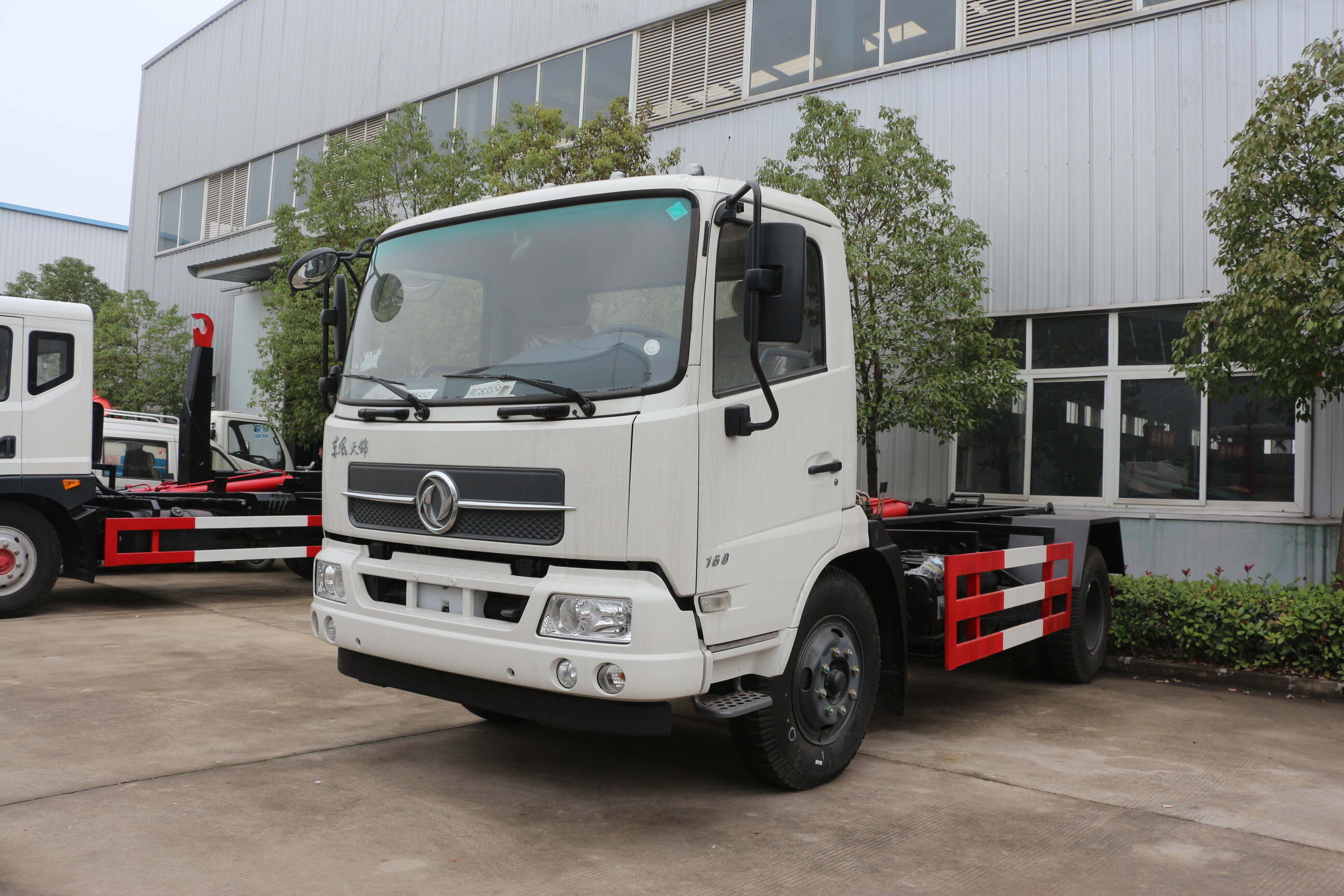 front lift garbage truck for sale, electric powered garbage truck