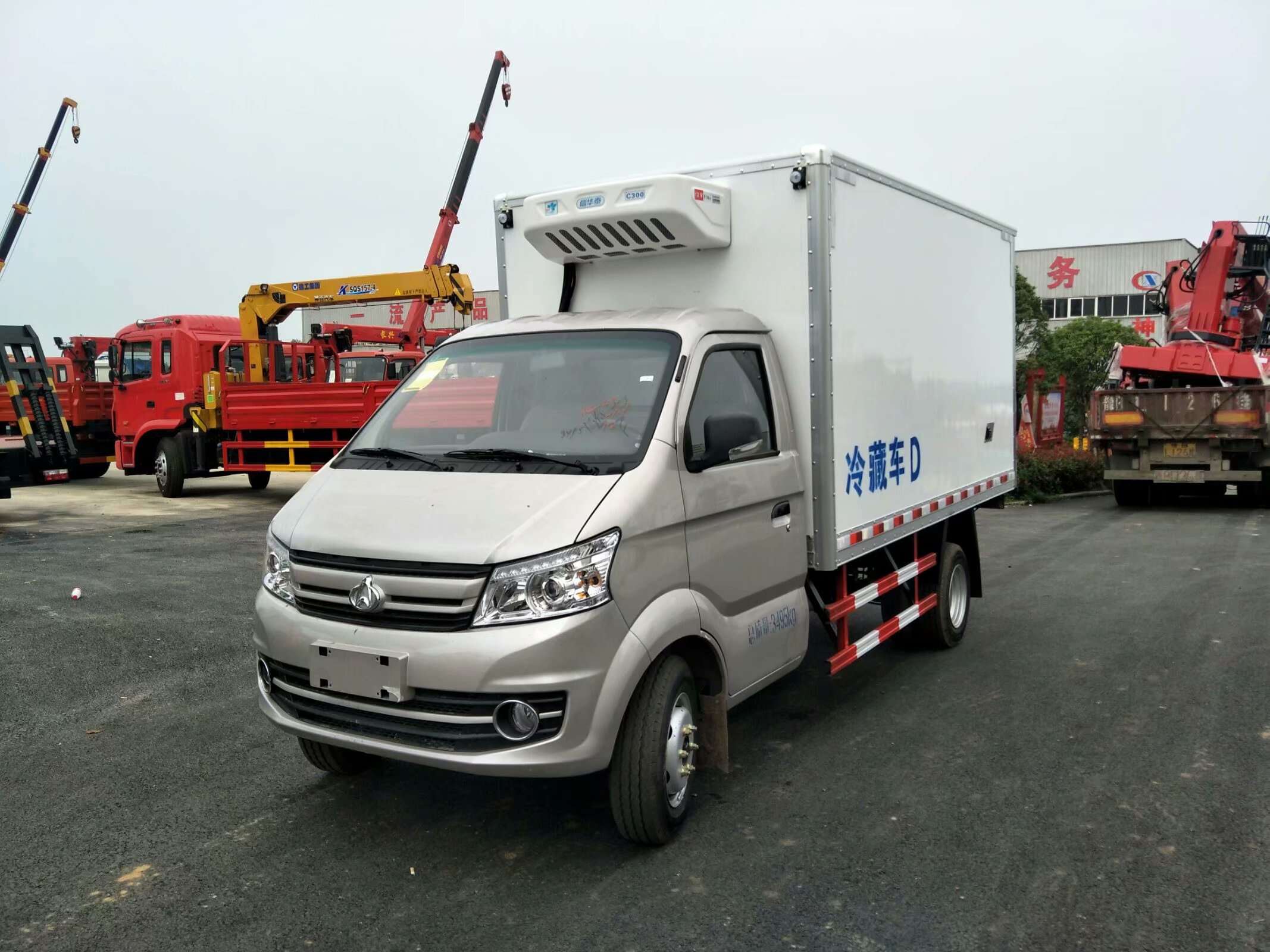 ChangAn mini refrigerated meat truck