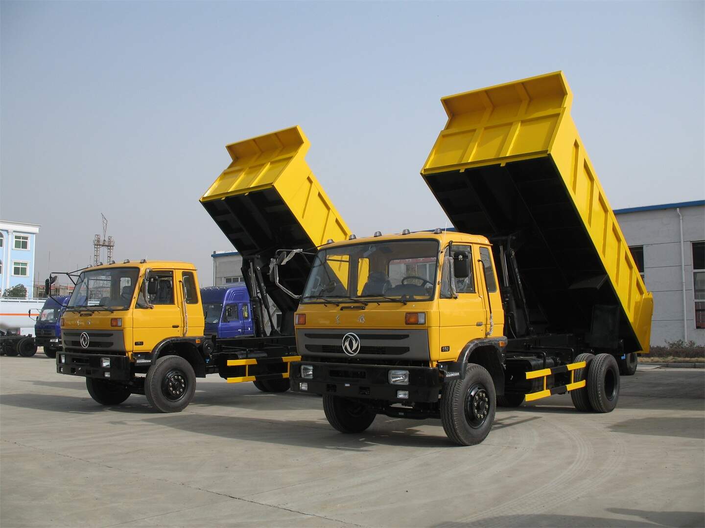 front loading dumper truck, fungsi dump truck