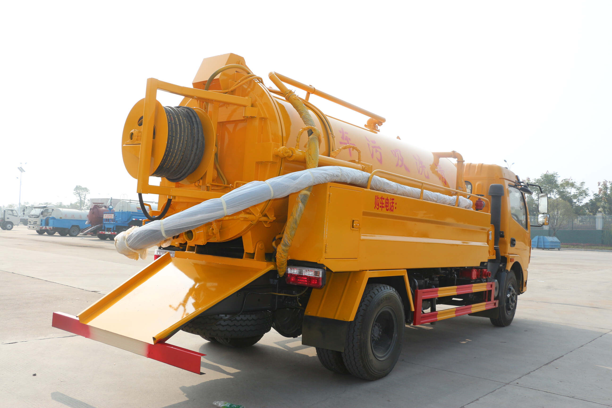 vacuum truck sewage suction