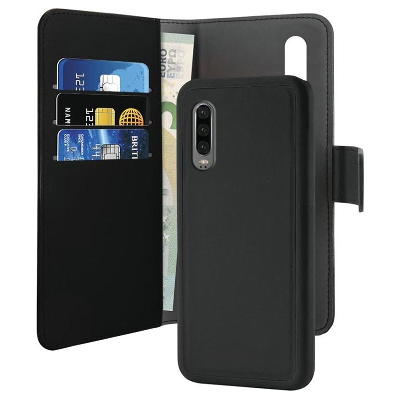 Funda desmontable de cuero PU 2 en 1 para HUAWEI P30