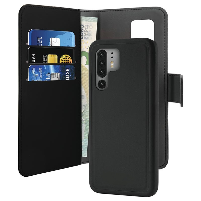 Funda desmontable de cuero PU con monedero 2 en 1 para HUAWEI P30 Pro