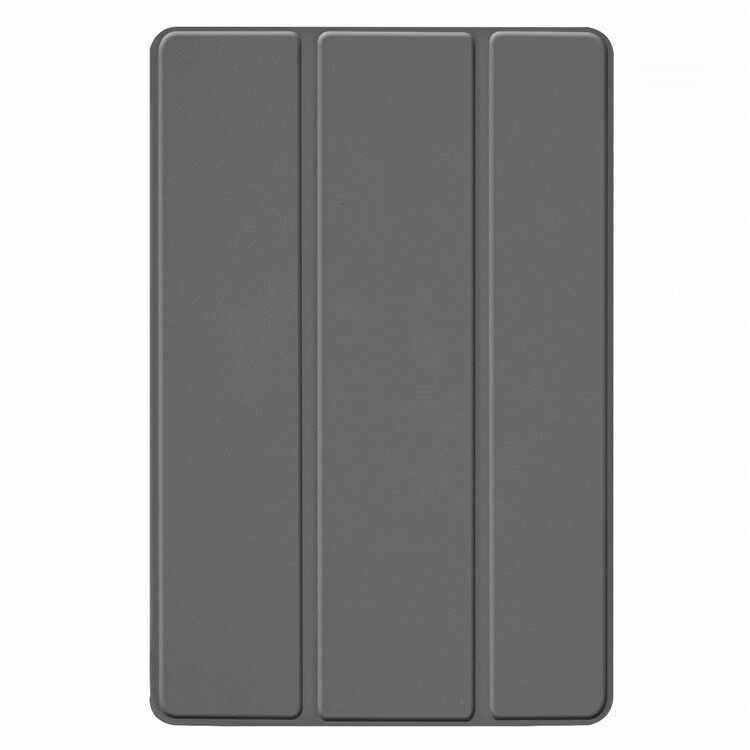 Funda de cuero estilo folio con soporte de tres pliegues y base de PC para Galaxy Tab S6 Lite