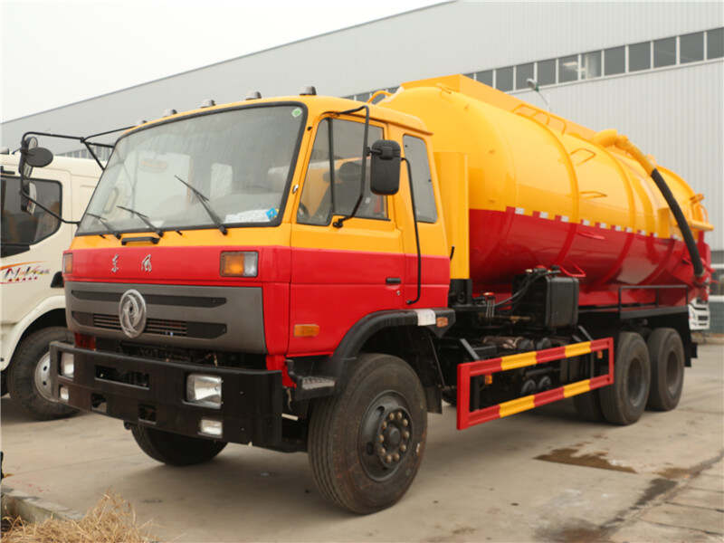 Dongfeng 6x4style 14-16m³ sewage suction truck