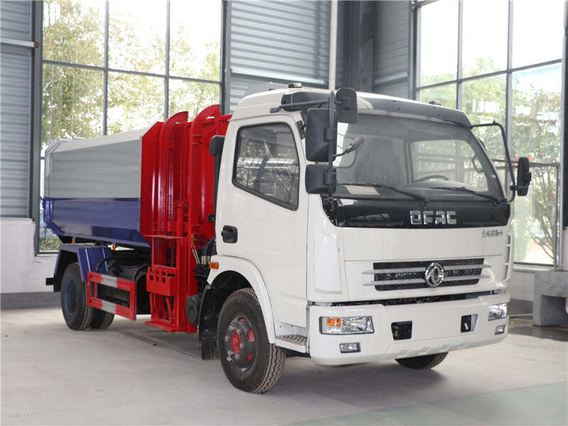 Dongfeng 5T 7m³ automated side loader garbage truck