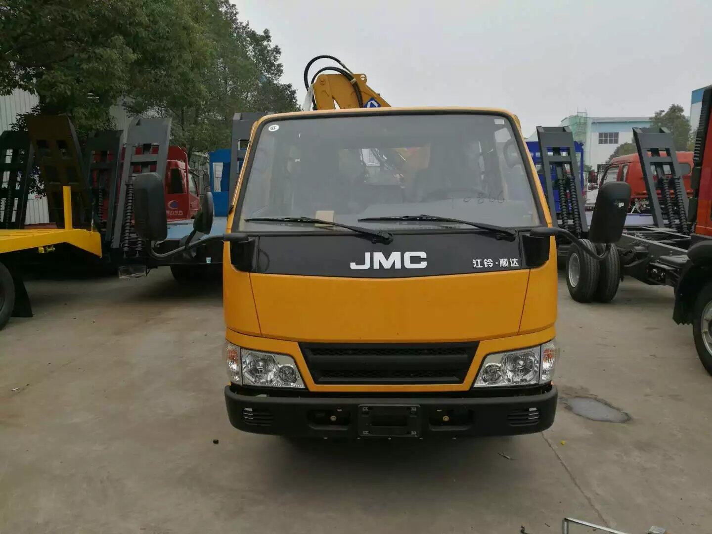 JMC 텔레스코픽 트럭 탑재 크레인