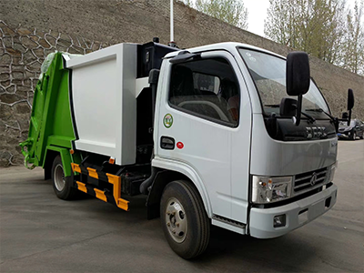 Dongfeng 3m³ small garbage truck