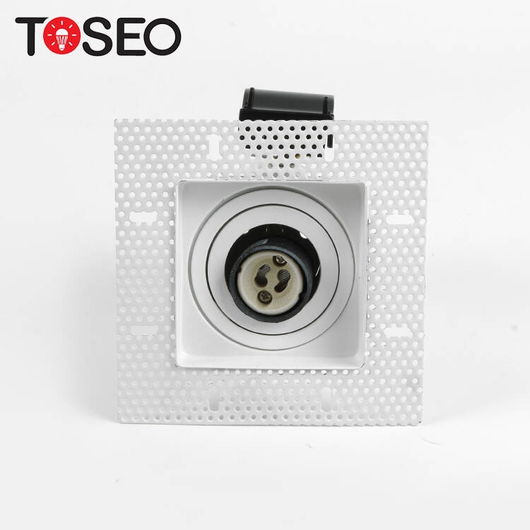 GU10 Recessed Ceiling Lighting Fire-rated Trimless Downlight