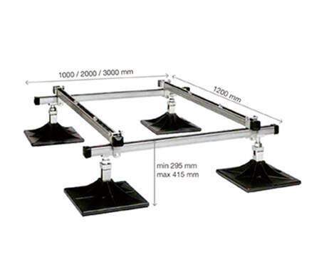 LONGTERM Rubber Ground Base