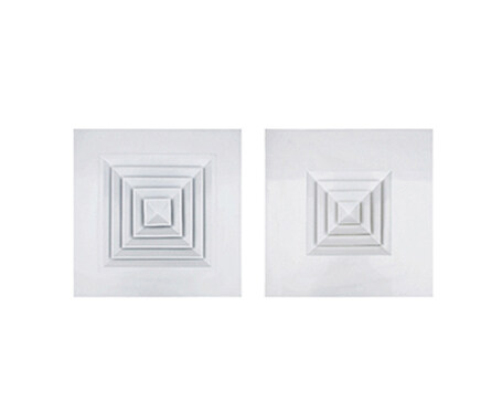 Square Diffusers With Panel CD-SB4F with Panel