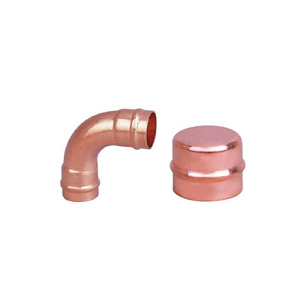 LONGTERM Solder Ring 90° Elbow-Long Radius  Cap