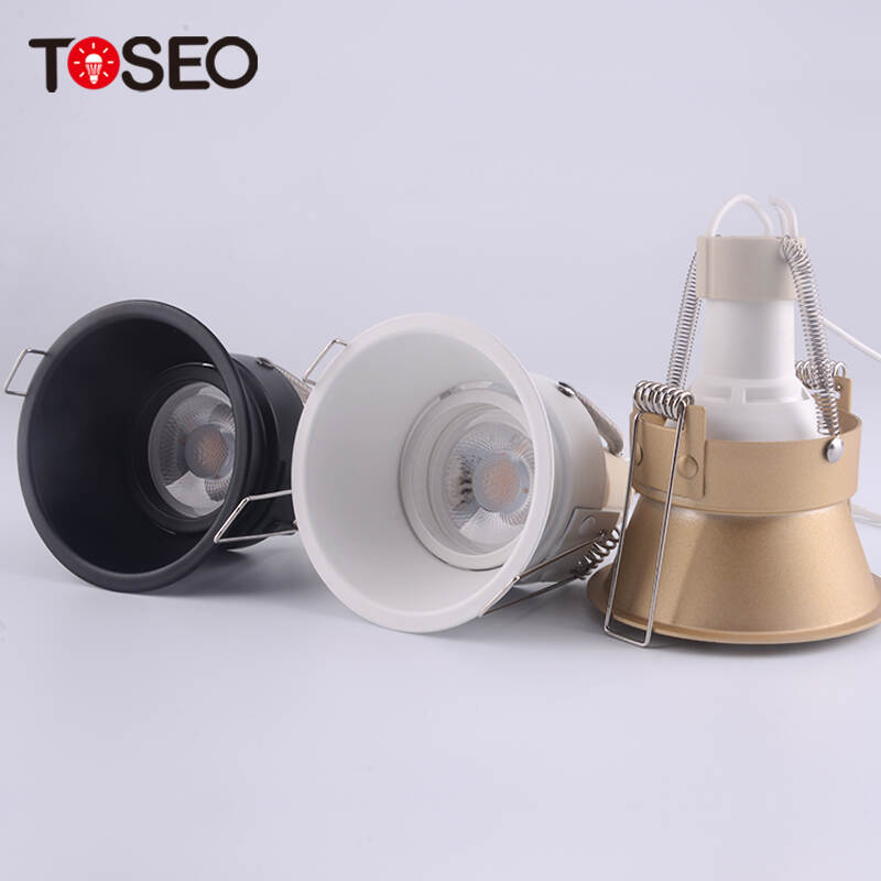 gu10 pure aluminium downlight