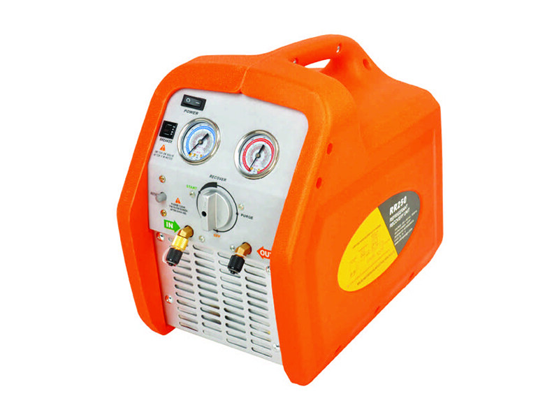 HVAC Air Conditioner Single Cylinder Gas Refrigerant Recovery Machine AC Recovery Machine RR250