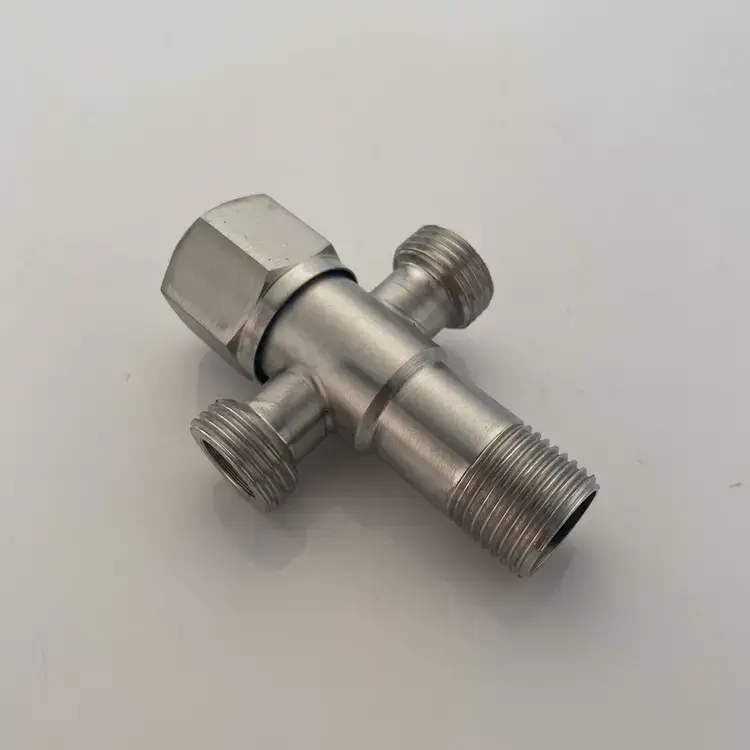 SQ:3918 Stainless steel double outlet angle valve