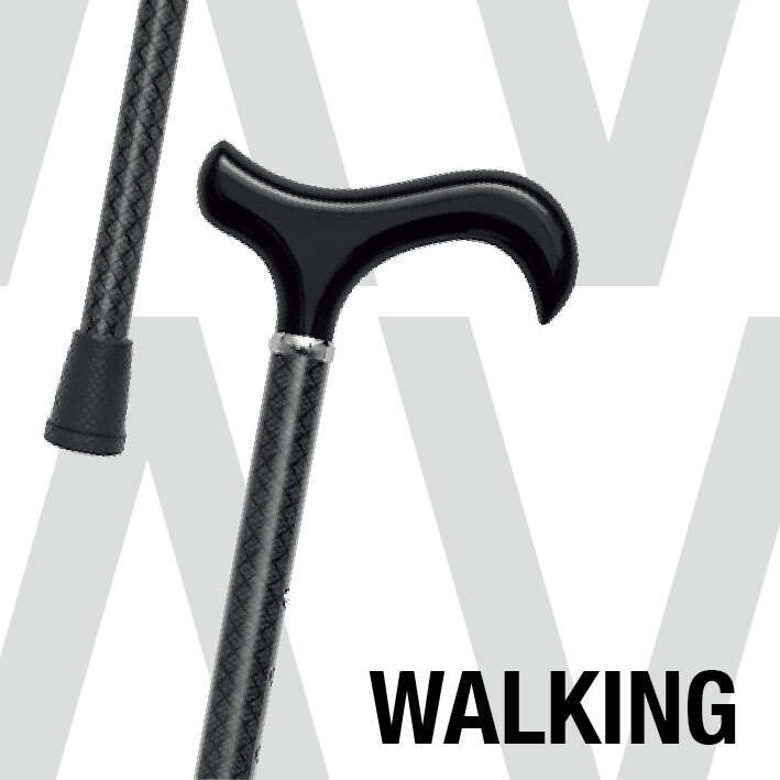 Carbon walking cane